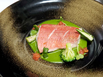 カフェフランセユキお魚料理イメージ